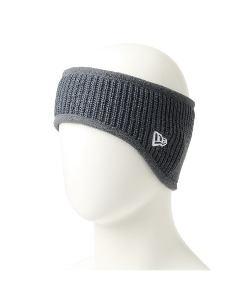 NEW ERA（ニューエラ）の「ニューエラ ニットイヤーウォーマー ヘッドバンド ボアフリースファー（ヘアバンド・メンズ・ブラック/グレー/ブラック系その他・ONE SIZE）」の10枚目の写真