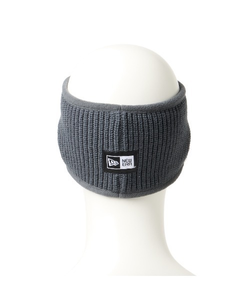 NEW ERA（ニューエラ）の「ニューエラ ニットイヤーウォーマー ヘッドバンド ボアフリースファー（ヘアバンド・メンズ・ブラック/グレー/ブラック系その他・ONE SIZE）」の8枚目の写真