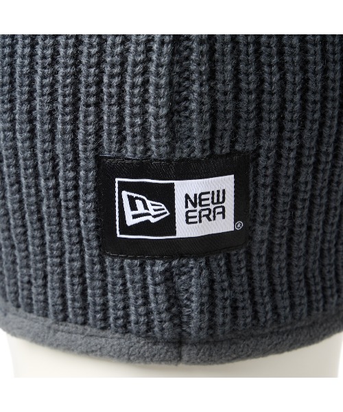 NEW ERA（ニューエラ）の「ニューエラ ニットイヤーウォーマー ヘッドバンド ボアフリースファー（ヘアバンド・メンズ・ブラック/グレー/ブラック系その他・ONE SIZE）」の6枚目の写真