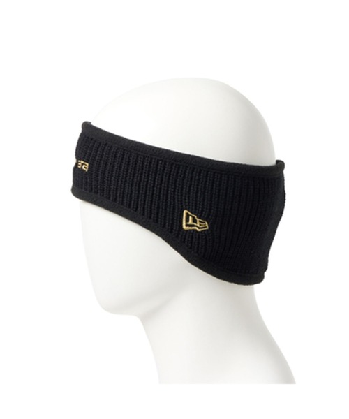 NEW ERA(ニューエラ)の「ニューエラ ニットイヤーウォーマー ヘッドバンド ボアフリースファー(ヘアバンド・メンズ・ブラック/グレー/ブラック系その他/ダークグレー・ONE SIZE)」の7枚目の写真