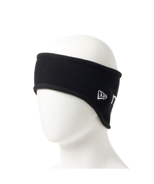 NEW ERA(ニューエラ)の「ニューエラ ニットイヤーウォーマー ヘッドバンド ボアフリースファー(ヘアバンド・メンズ・ブラック/グレー/ブラック系その他/ダークグレー・ONE SIZE)」の8枚目の写真