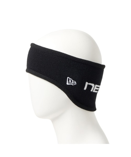 NEW ERA(ニューエラ)の「ニューエラ ニットイヤーウォーマー ヘッドバンド ボアフリースファー(ヘアバンド・メンズ・ブラック/グレー/ブラック系その他/ダークグレー・ONE SIZE)」の9枚目の写真
