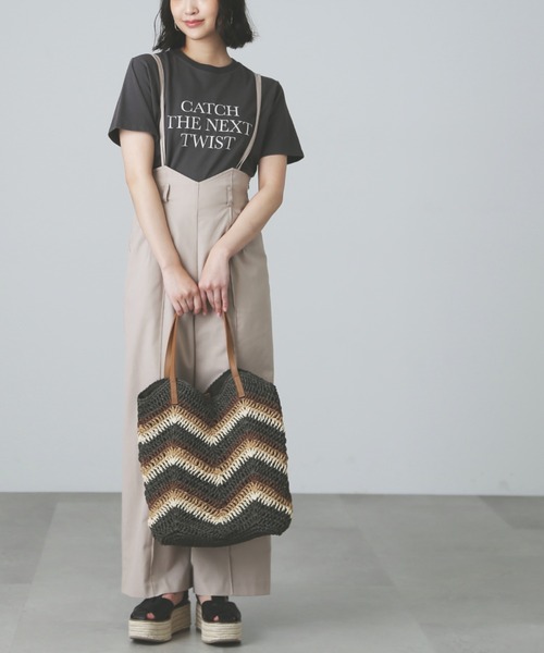 FREE'S MART（フリーズマート）の「◆サンドウォッシュロゴTシャツ（Tシャツ/カットソー・レディース・イエロー/ホワイト/ブラック・FREE）」の6枚目の写真