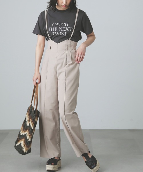 FREE'S MART（フリーズマート）の「◆サンドウォッシュロゴTシャツ（Tシャツ/カットソー・レディース・イエロー/ホワイト/ブラック・FREE）」の7枚目の写真