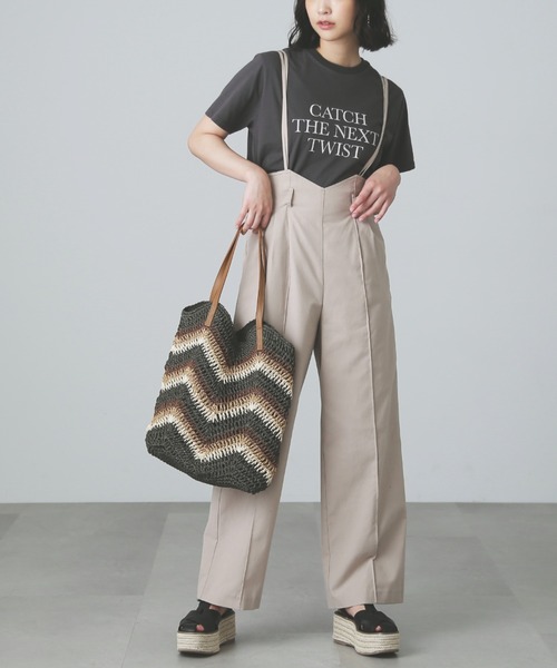 FREE'S MART（フリーズマート）の「◆サンドウォッシュロゴTシャツ（Tシャツ/カットソー・レディース・イエロー/ホワイト/ブラック・FREE）」の9枚目の写真