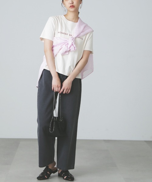 FREE'S MART（フリーズマート）の「◆サンドウォッシュロゴTシャツ（Tシャツ/カットソー・レディース・イエロー/ホワイト/ブラック・FREE）」の19枚目の写真