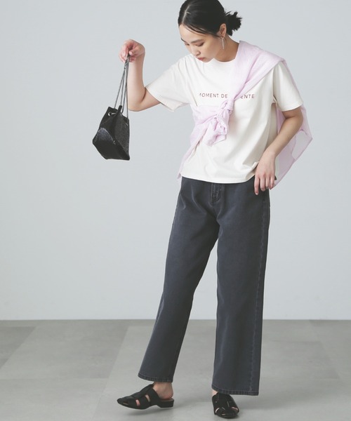 FREE'S MART（フリーズマート）の「◆サンドウォッシュロゴTシャツ（Tシャツ/カットソー・レディース・イエロー/ホワイト/ブラック・FREE）」の22枚目の写真