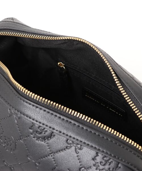 Maison de FLEUR（メゾンドフルール）の「モノグラムベルトボストンMバッグ（エコバッグ/サブバッグ・レディース・ピンクベージュ/ブラック・FREE）」の21枚目の写真