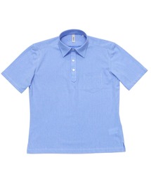 ビズポロ 形態安定ノーアイロン ワイド 半袖ポロシャツ