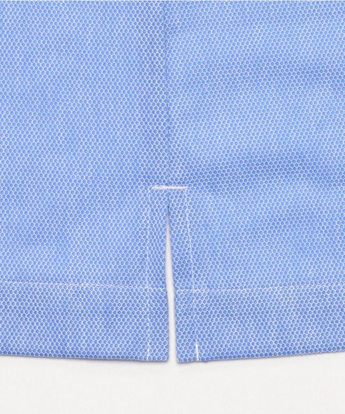 TOKYO SHIRTS（トウキョウシャツ）の「ビズポロ 形態安定ノーアイロン ワイド 半袖ポロシャツ（ポロシャツ・メンズ・ブルー・S/M/L/LL）」の3枚目の写真