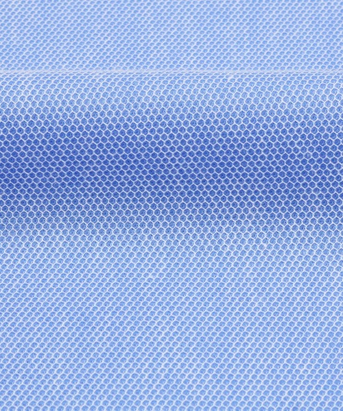 TOKYO SHIRTS（トウキョウシャツ）の「ビズポロ 形態安定ノーアイロン ワイド 半袖ポロシャツ（ポロシャツ・メンズ・ブルー・S/M/L/LL）」の2枚目の写真