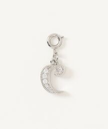 FANCYCUBE（ファンシーキューブ）の「【FANCYCUBE】FANCYCUBE ファンシーキューブ /イニシャル アルファベット シルバーチャーム コスメ＆アクセサリーパーツ(MA)（チャーム）」