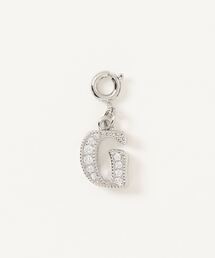 FANCYCUBE（ファンシーキューブ）の「【FANCYCUBE】FANCYCUBE ファンシーキューブ /イニシャル アルファベット シルバーチャーム コスメ＆アクセサリーパーツ(MA)（チャーム）」