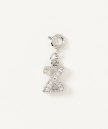 FANCYCUBE（ファンシーキューブ）の「【FANCYCUBE】FANCYCUBE ファンシーキューブ /イニシャル アルファベット シルバーチャーム コスメ＆アクセサリーパーツ(MA)（チャーム）」