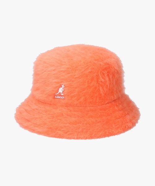 KANGOL(カンゴール)の「KANGOL FURGORA BUCKET(ハット・レディース・チェリーレッド/アイボリー/ライトグリーン/パープル/ブラック/ライトブルー/ダークパープル/グレー/ブルー/ライトイエロー/ピンク/ブルー系1/イエロー/ブルー系/オレンジ系・LARGE/MEDIUM/SMALL/X-LARGE)」の15枚目の写真