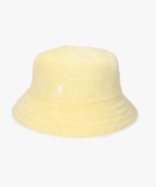 KANGOL(カンゴール)の「KANGOL FURGORA BUCKET(ハット・レディース・チェリーレッド/アイボリー/ライトグリーン/パープル/ブラック/ライトブルー/ダークパープル/グレー/ブルー/ライトイエロー/ピンク/ブルー系1/イエロー/ブルー系/オレンジ系・LARGE/MEDIUM/SMALL/X-LARGE)」の12枚目の写真