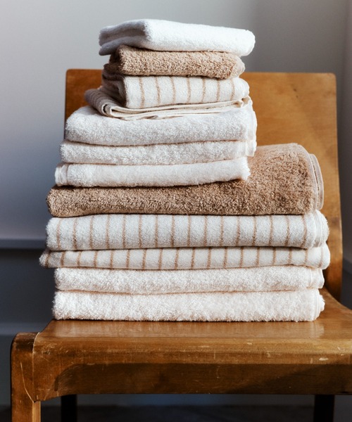 NONFICTION ノンフィクション　ハンドソープ　テクラ　ハンドタオル2枚 Terry Towel - Striped - 30x30（ハンカチ/ハンドタオル