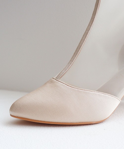 Dorry Doll（ドリードール）の「ラメヒールシアーブーツ（ブーツ・レディース・ベージュ/グレー/ブラック・L/M/S）」の10枚目の写真