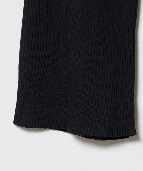 Chick(チック)の「リブニットトップス+パンツセット(セットアップ・レディース・モカ/ブラック/ベージュ・M/S/L)」の20枚目の写真