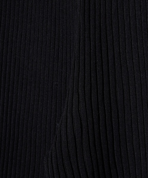 Chick(チック)の「リブニットトップス+パンツセット(セットアップ・レディース・モカ/ブラック/ベージュ・M/S/L)」の21枚目の写真