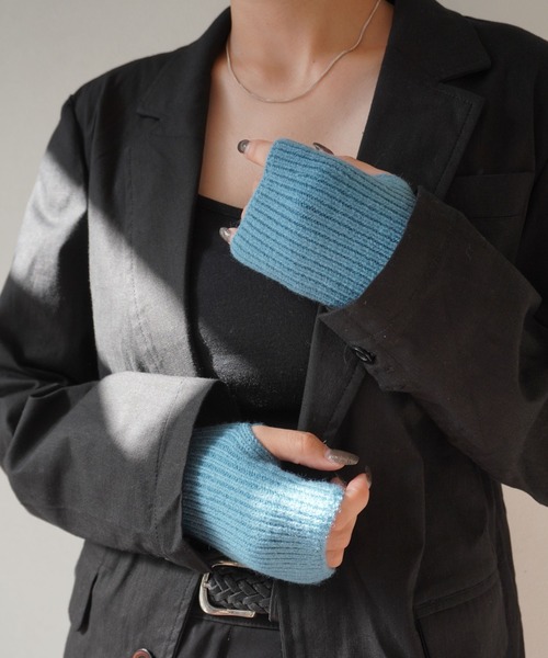 MARNI❣️アームウォーマー ダークグレー リブニット MARNI❣️アームウォーマー ダークグレー リブニット
