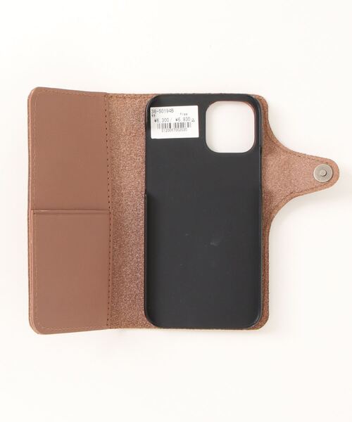 GREEN BOWL（グリーンボウル）の「【日本製】GREENBOWL Lather iphone12対応 6.1inch  Case/グリーンボウル レザー アイフォン ケース（スマホケース/カバー・メンズ・モカ・FREE）」の3枚目の写真