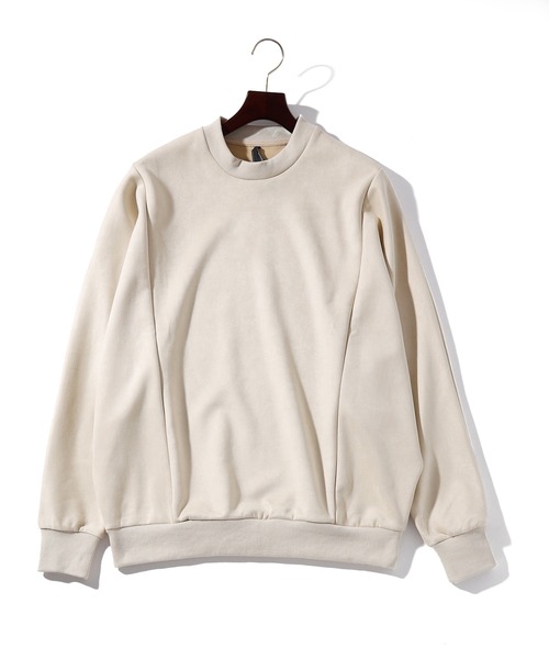 THISIS（ディスイズ）の「スウェードポンチ ドルマン スウェット レディース（スウェット・レディース・チャコール/オフホワイト/サックスブルー/ブラック・LARGE/MEDIUM/X-LARGE）」の2枚目の写真