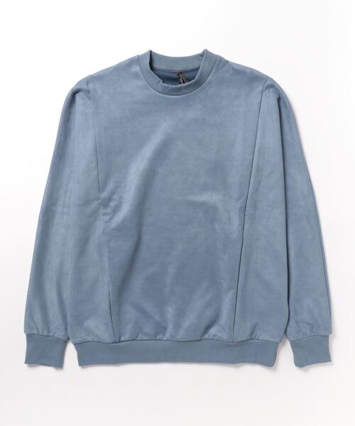 THISIS（ディスイズ）の「スウェードポンチ ドルマン スウェット レディース（スウェット・レディース・チャコール/オフホワイト/サックスブルー/ブラック・LARGE/MEDIUM/X-LARGE）」の6枚目の写真