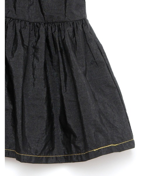 Little sunny bite(リトルサニーバイト)の「《Little sunny bite》Nylon frill dress(ワンピース・レディース・ホワイト/オレンジ/ブラック/グリーン・SMALL)」の9枚目の写真