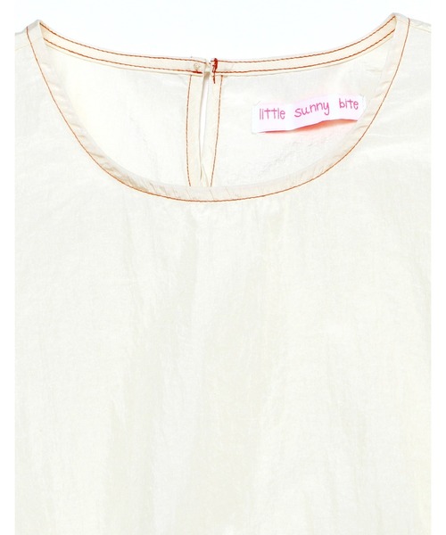 Little sunny bite(リトルサニーバイト)の「《Little sunny bite》Nylon frill dress(ワンピース・レディース・ホワイト/オレンジ/ブラック/グリーン・SMALL)」の15枚目の写真