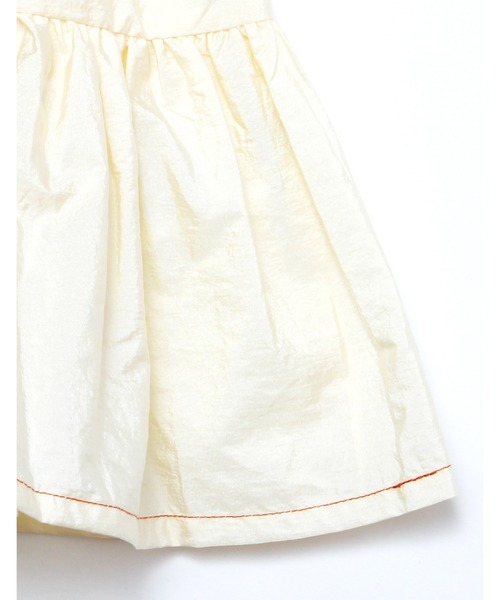 Little sunny bite(リトルサニーバイト)の「《Little sunny bite》Nylon frill dress(ワンピース・レディース・ホワイト/オレンジ/ブラック/グリーン・SMALL)」の17枚目の写真