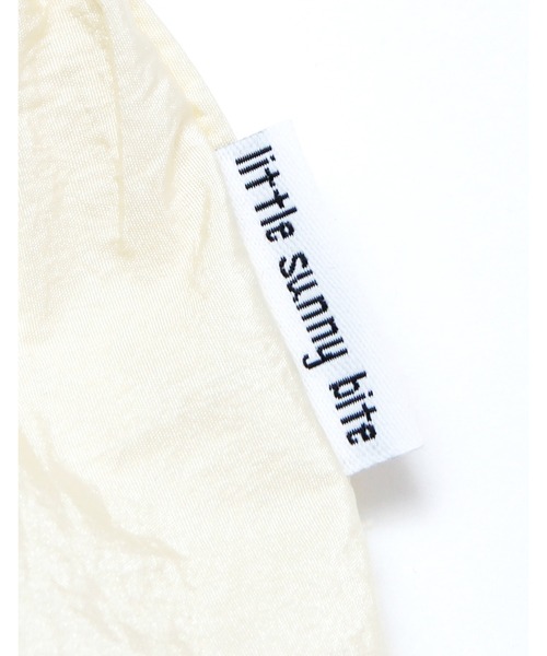 Little sunny bite(リトルサニーバイト)の「《Little sunny bite》Nylon frill dress(ワンピース・レディース・ホワイト/オレンジ/ブラック/グリーン・SMALL)」の18枚目の写真