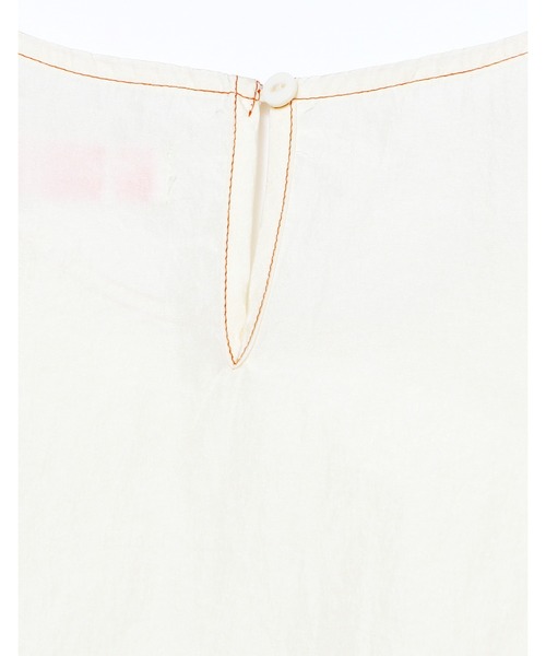 Little sunny bite(リトルサニーバイト)の「《Little sunny bite》Nylon frill dress(ワンピース・レディース・ホワイト/オレンジ/ブラック/グリーン・SMALL)」の20枚目の写真