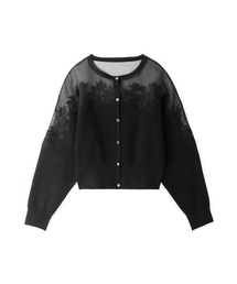 SNIDEL - 【新品タグ付】シアージャガードエンブロイダリープルオーバー snidel SNIDEL Sustainableシアージャガードエンブロイダリープル