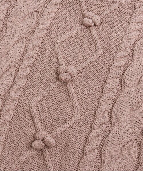 Seraph（セラフ）の「【マシンウォッシャブル】ケーブルセーター（ニット/セーター・キッズ・ベビーピンク/アイボリー/ブラウン/ラベンダー/ミント・130/90/140/95/80/100/110/120）」の19枚目の写真