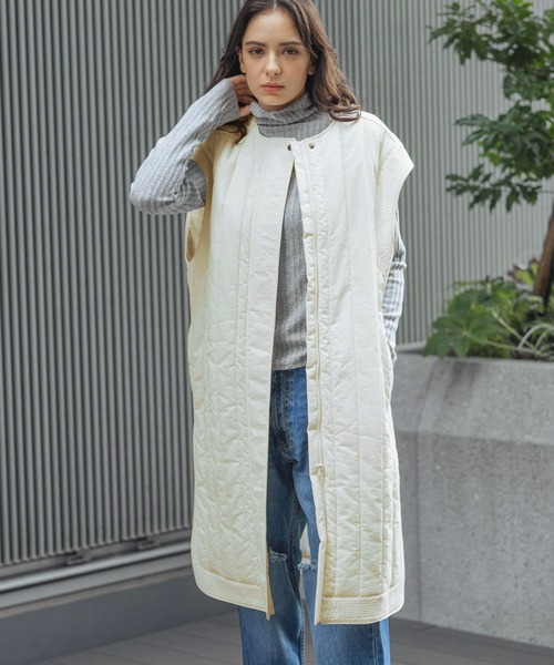 LAKOLE（ラコレ）の「バーディカルキルトジレ / 971478（ナイロン