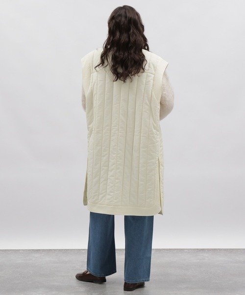 LAKOLE（ラコレ）の「バーディカルキルトジレ / 971478（ナイロンジャケット・レディース・ブラック/アイボリー・MEDIUM/SMALL）」の13枚目の写真