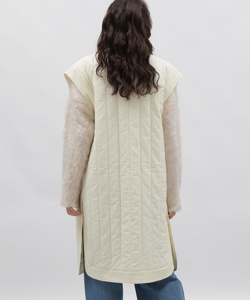 LAKOLE（ラコレ）の「バーディカルキルトジレ / 971478（ナイロンジャケット・レディース・ブラック/アイボリー・MEDIUM/SMALL）」の15枚目の写真