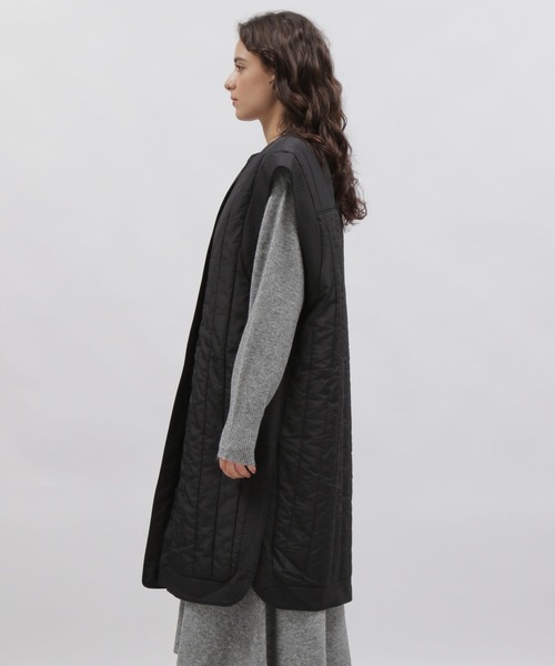 LAKOLE（ラコレ）の「バーディカルキルトジレ / 971478（ナイロンジャケット・レディース・ブラック/アイボリー・MEDIUM/SMALL）」の17枚目の写真