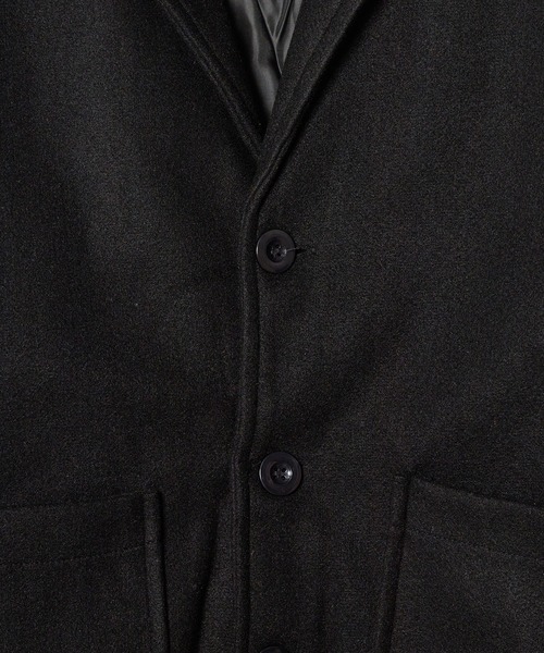 Theater code(シアターコード)の「▲short coat/ショートコート(ダウンジャケット/コート・メンズ・ダークグレー/ブラック/ベージュ・FREE)」の11枚目の写真