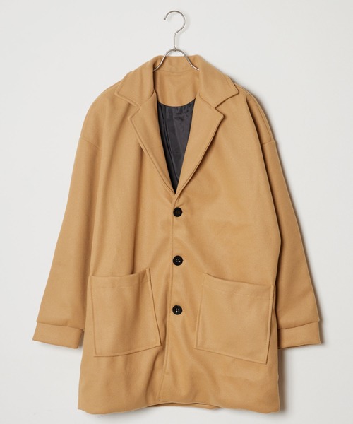 Theater code(シアターコード)の「▲short coat/ショートコート(ダウンジャケット/コート・メンズ・ダークグレー/ブラック/ベージュ・FREE)」の17枚目の写真