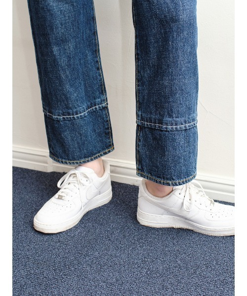 soduk（スドーク）の「double denim trousers（デニムパンツ・レディース・ブルー系その他/ブルー/インディゴブルー・S/M）」の17枚目の写真