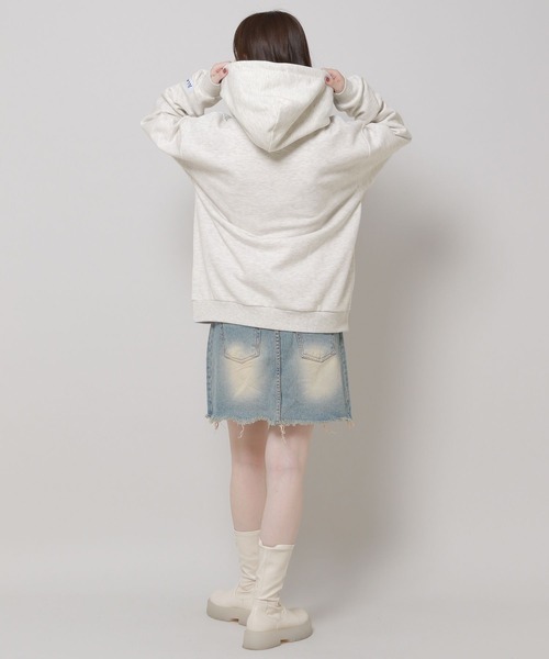 ALAND(エーランド)の「【UNISEX】REDFISH(レッドフィッシュ)/フィッシュパーカー(裏起毛) 2977595(パーカー・レディース・グレー/ブラック/パープル・LARGE/MEDIUM)」の6枚目の写真