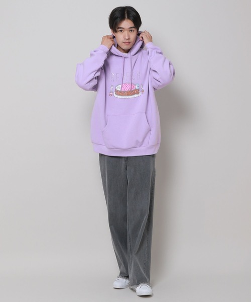 ALAND(エーランド)の「【UNISEX】REDFISH(レッドフィッシュ)/フィッシュパーカー(裏起毛) 2977595(パーカー・レディース・グレー/ブラック/パープル・LARGE/MEDIUM)」の14枚目の写真