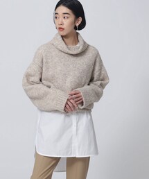 GALLEST | ブークレニットシャツSET(ニット/セーター)