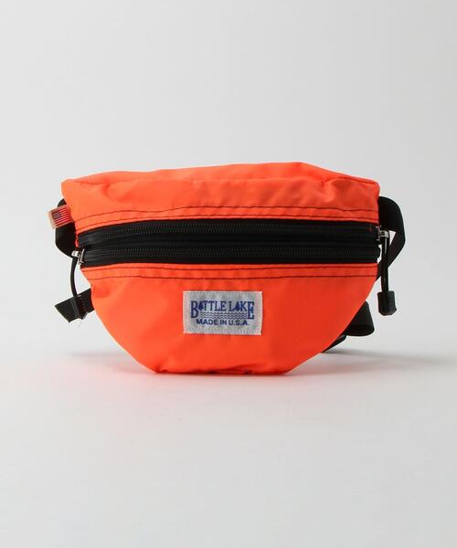 BATTLE LAKE（バトルレイク）の「＜BATTLE LAKE＞PACK CLOTH ウエストポーチ（ボディバッグ/ウエストポーチ・レディース・パープル/ダークグレー/ホワイト/オレンジ/ケリー・FREE）」の5枚目の写真