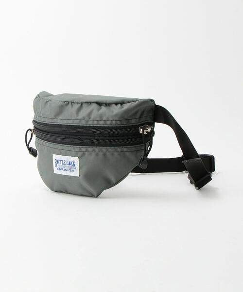 BATTLE LAKE（バトルレイク）の「＜BATTLE LAKE＞PACK CLOTH ウエストポーチ（ボディバッグ/ウエストポーチ・レディース・パープル/ダークグレー/ホワイト/オレンジ/ケリー・FREE）」の13枚目の写真