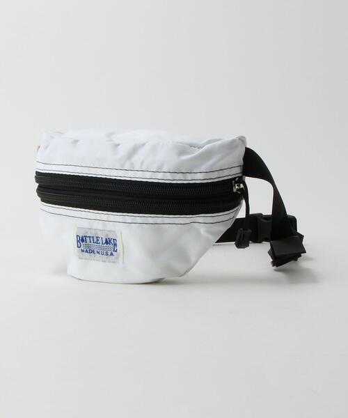 BATTLE LAKE（バトルレイク）の「＜BATTLE LAKE＞PACK CLOTH ウエストポーチ（ボディバッグ/ウエストポーチ・レディース・パープル/ダークグレー/ホワイト/オレンジ/ケリー・FREE）」の20枚目の写真