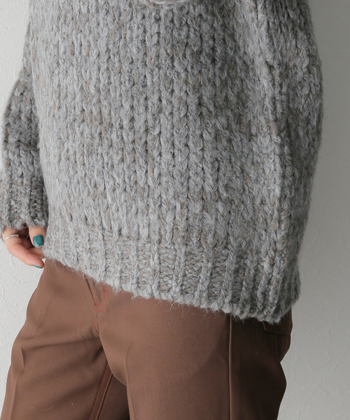 セール】【TRICOTS JEANMARC/トリコ・ジャンマルク】MARCEL C/N Knit