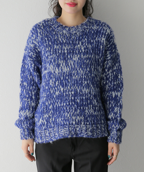 セール】【TRICOTS JEANMARC/トリコ・ジャンマルク】MARCEL C/N Knit